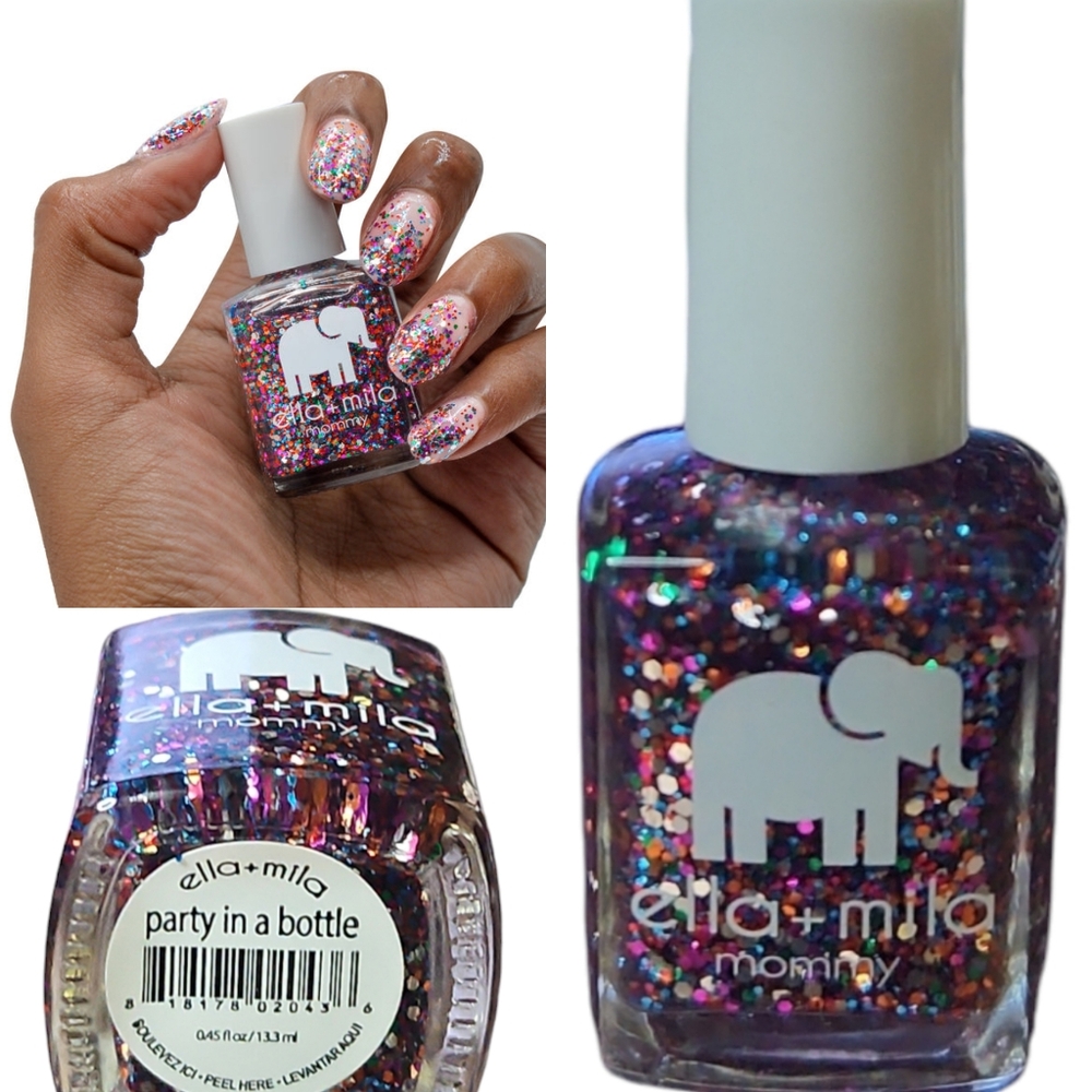 Ella + Mila mommy nail polish party in a bottle